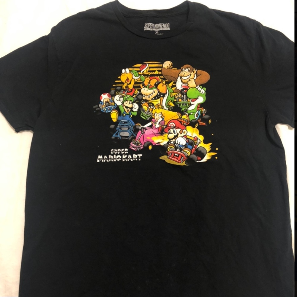 Super Mario kart short sleeve shirt